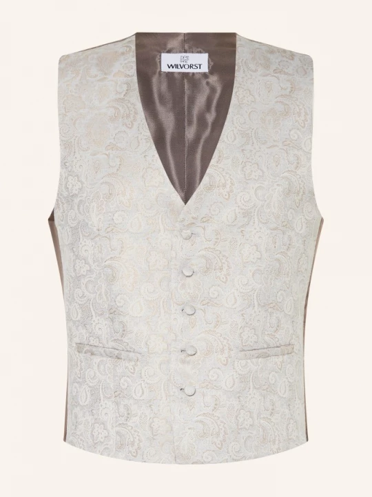 Obrázek produktu Wilvorst Obleková Vesta Extra Slim Fit 068 cappuccini gem.