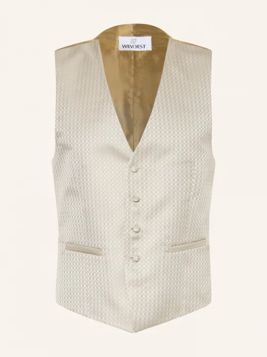 Obrázek produktu Wilvorst Vesta K Obleku, Extra Slim Fit 048 beige