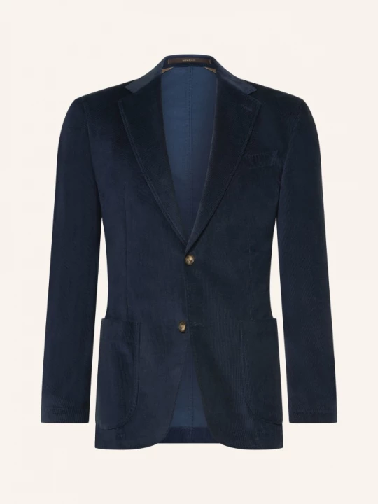 Obrázek produktu Windsor. Oblekové Sako Giro Shaped Fit Z Manšestru 425 medium blue 425