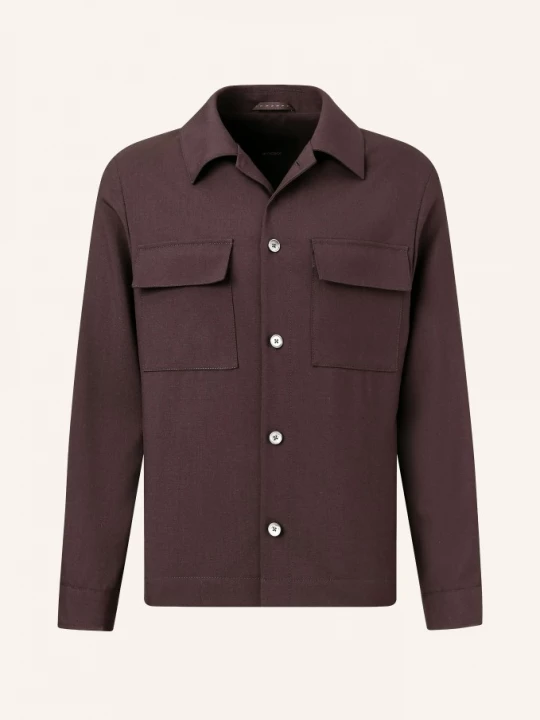 Obrázek produktu Windsor. Overshirt lavoro2 tmavě červená