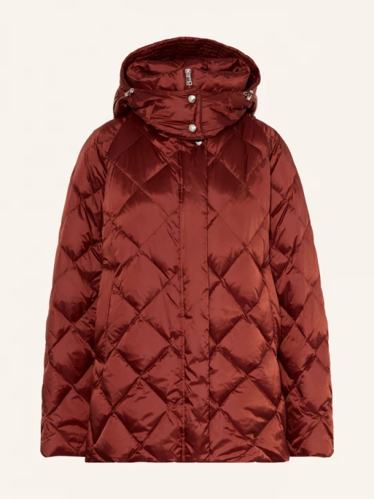 Obrázek produktu Windsor. Péřové Bundy S Odnímatelnou Kapucí červená