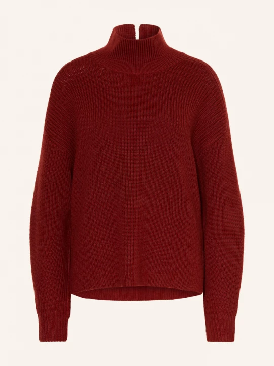 Obrázek produktu Windsor. Svetry Z Merino Vlny tmavě červená