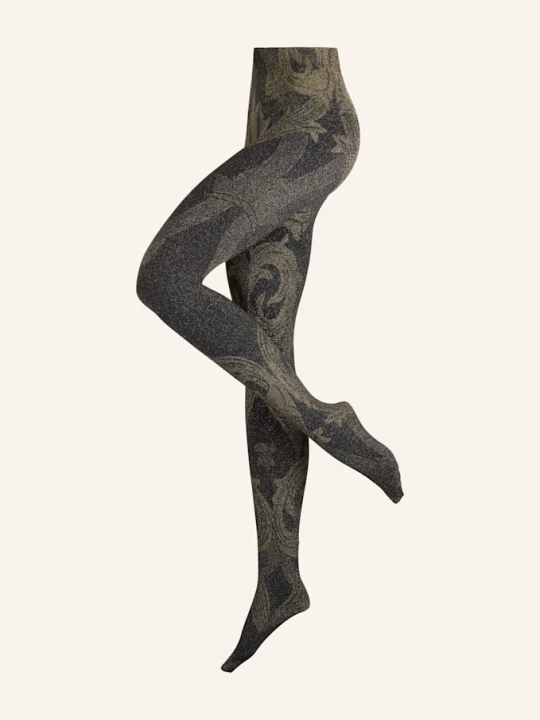 Obrázek produktu Wolford Punčocháče Metallic Jacquard 7125 black/gold