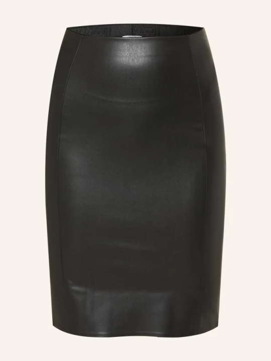 Obrázek produktu Wolford Sukně Jenna V Koženém Vzhledu černá