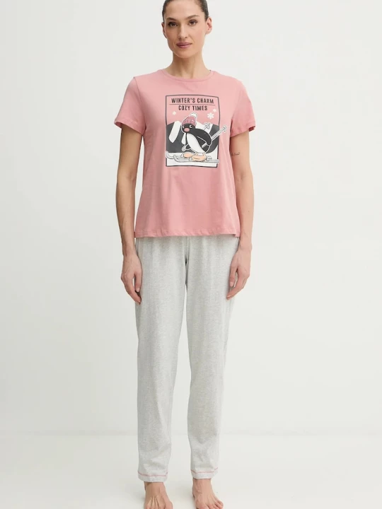 Obrázek produktu women'secret Bavlněné pyžamo women'secret růžová
