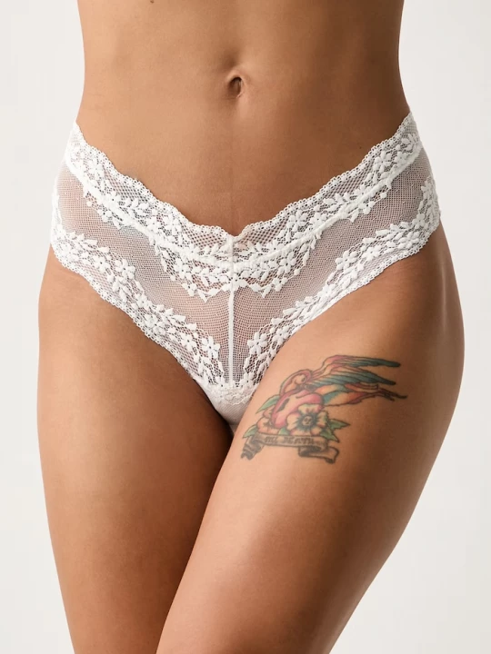 Obrázek produktu women'secret brazilky dámské krajkové béžová