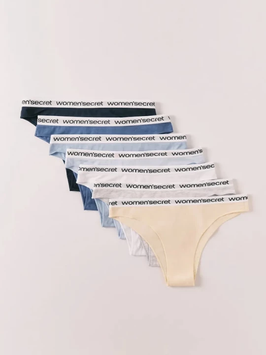 Obrázek produktu women'secret kalhotky dámské s bavlnou 7-pack