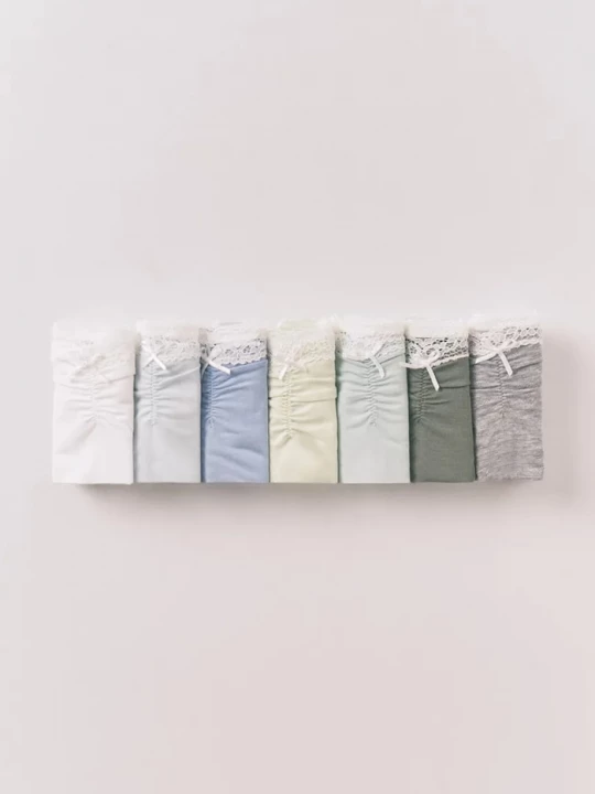 Obrázek produktu women'secret Kalhotky women'secret 7-pack zelená