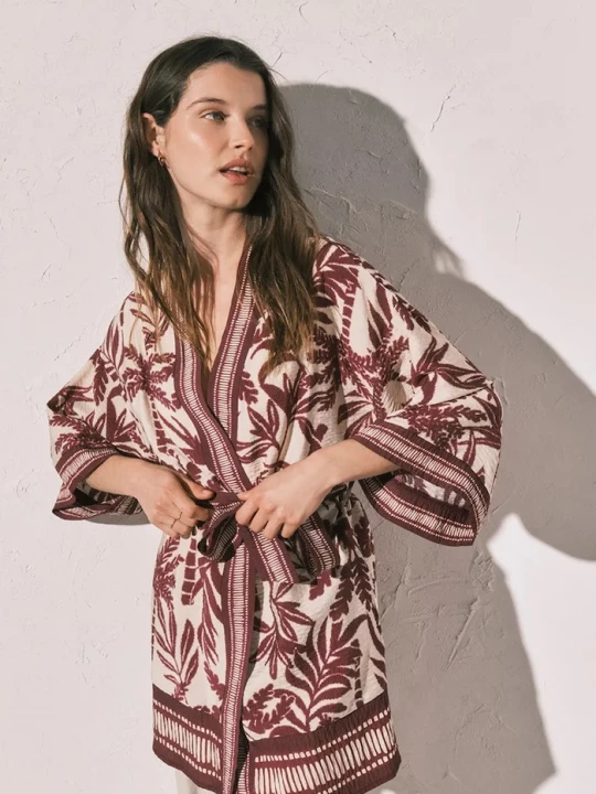 Obrázek produktu women'secret kimono dámské s viskózou