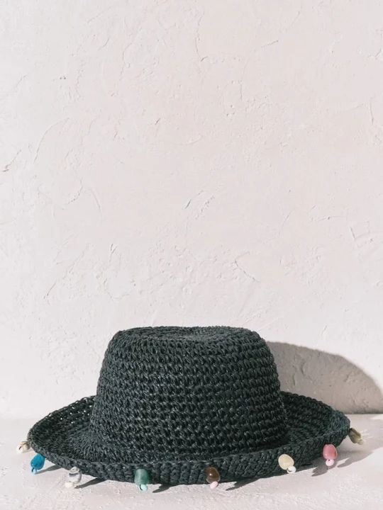 Obrázek produktu women'secret klobouk dámský pletený černá