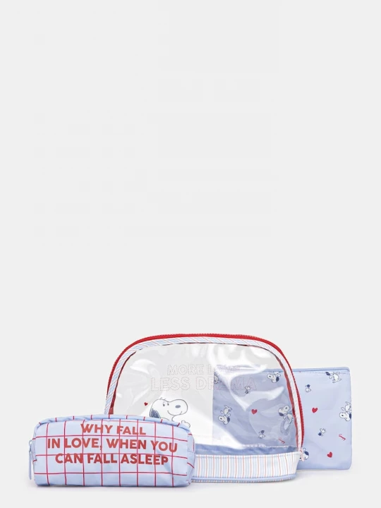 Obrázek produktu women'secret Kosmetická taška women'secret 3-pack modrá