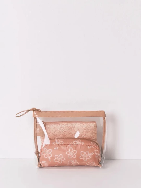 Obrázek produktu women'secret Kosmetická taška women'secret 3-pack oranžová