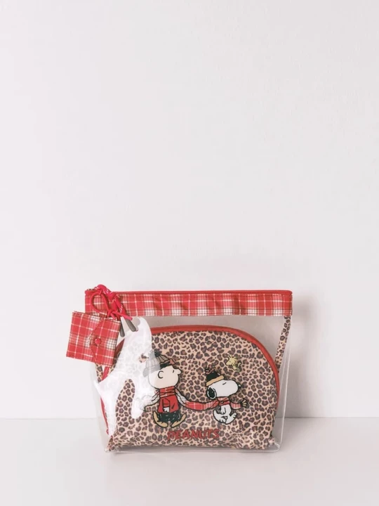 Obrázek produktu women'secret Kosmetická taška women'secret SNOOPY 2-pack červená