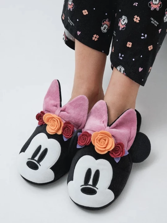 Obrázek produktu women'secret Pantofle dámské HA DS MINNIE SLPRS černá