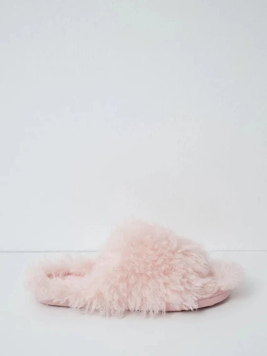 Obrázek produktu women'secret Pantofle dámské MMM FUR SLPRS PINK