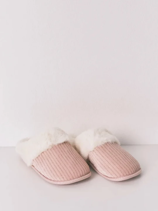 Obrázek produktu women'secret Pantofle women'secret XMAS BASICS růžová