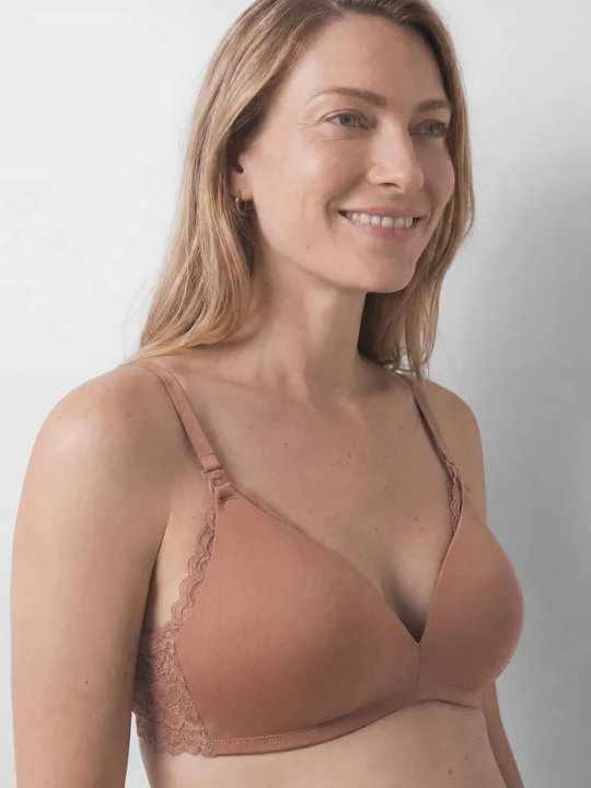 Obrázek produktu women'secret podprsenka na kojení hnědá