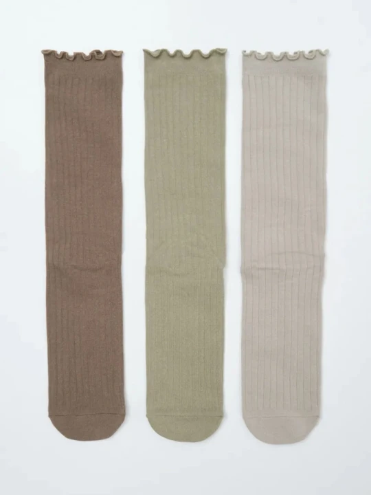 Obrázek produktu women'secret ponožky dámské 3-pack zelená