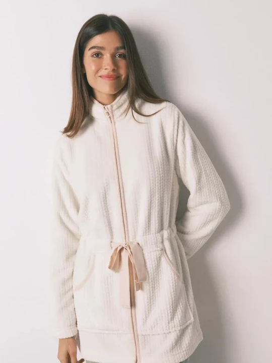 Obrázek produktu women'secret Pyžamová mikina women'secret béžová