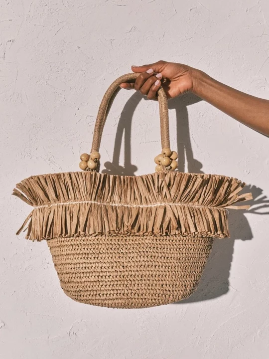Obrázek produktu women'secret taška dámská pletená béžová