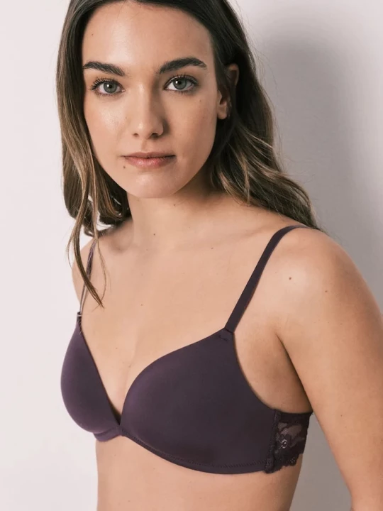 Obrázek produktu women'secret trojúhelníková podprsenka burgundské