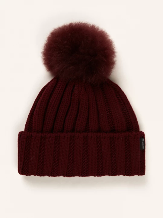 Obrázek produktu Woolrich Čepice tmavě červená