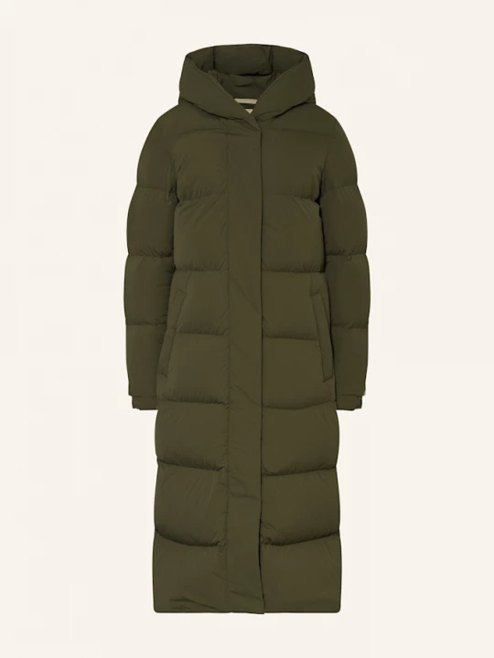 Obrázek produktu Woolrich Peříčkový Kabát Cloud Madison olivová