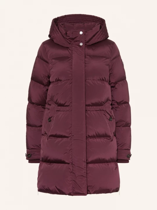 Obrázek produktu Woolrich Peřová Bunda Alsea tmavě červená