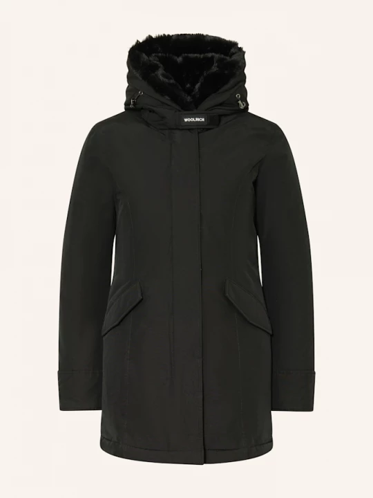 Obrázek produktu Woolrich Péřová Bunda Beaker S Umělou Kožešinou černá