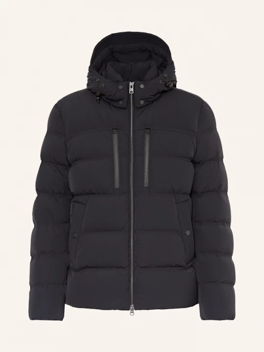 Obrázek produktu Woolrich Péřová Bunda S Odnímatelnou Kapucí černá