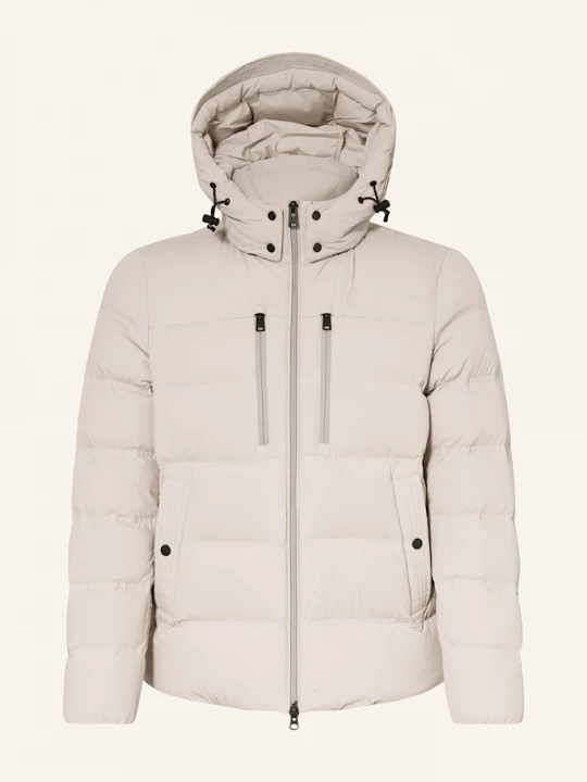 Obrázek produktu Woolrich Péřová Bunda S Odnímatelnou Kapucí krémová