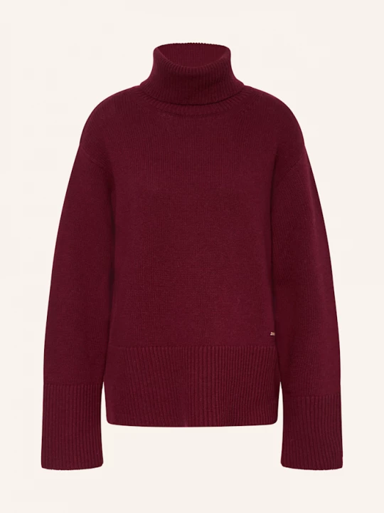 Obrázek produktu Woolrich Svetr S Rolákem tmavě červená