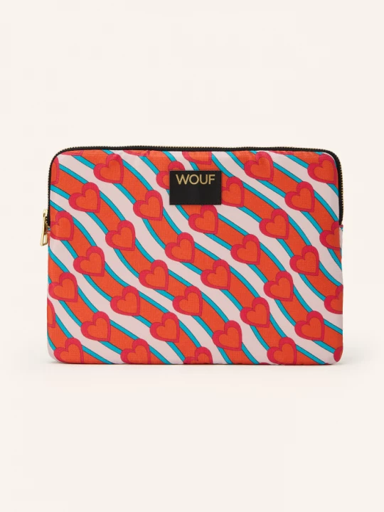 Obrázek produktu Wouf Pouzdro Na Notebook Cute světle červená / zlatá / světle růžová