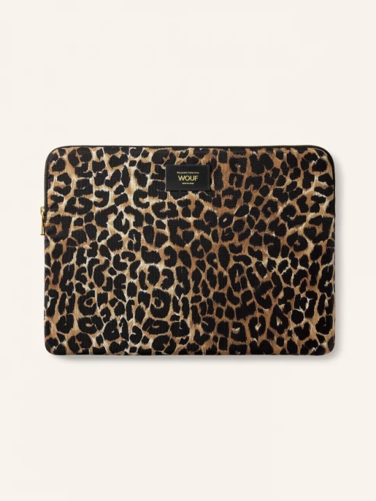 Obrázek produktu Wouf Pouzdro Na Notebook Icon koňaková / tmavě hnědá / černá