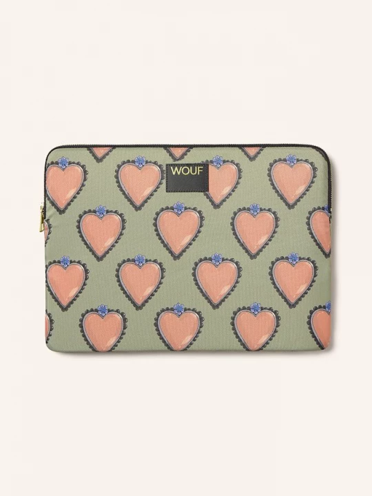 Obrázek produktu Wouf Pouzdro Na Notebook Roar světle zelená / růžová
