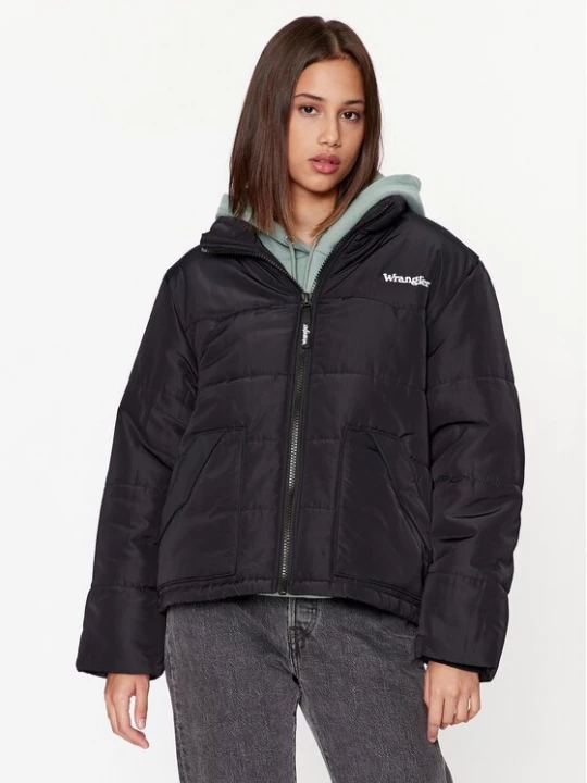 Obrázek produktu Wrangler Bunda pro přechodné období Western 112342700 Černá Regular Fit