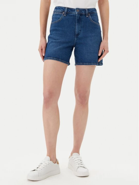 Obrázek produktu Wrangler Džínové šortky Cowboy 112366267 Modrá Relaxed Fit