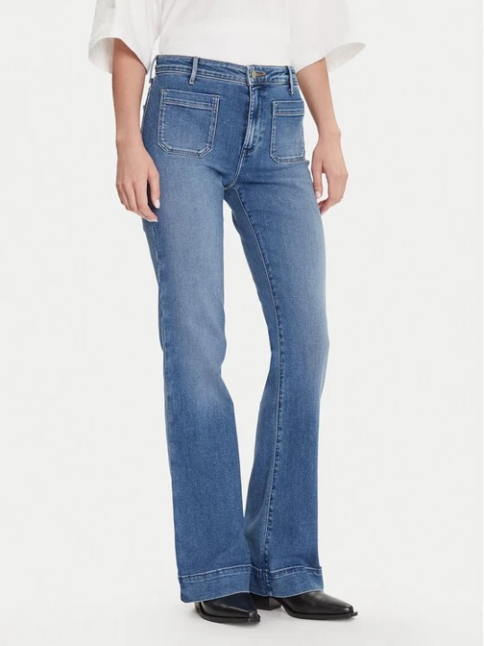 Obrázek produktu Wrangler Jeansy 112332419 Modrá Flare Fit