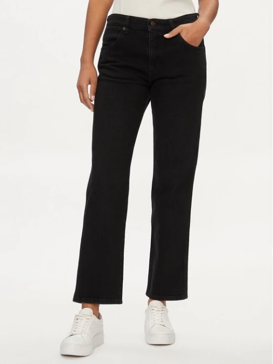 Obrázek produktu Wrangler Jeansy Sunset 112350727 Černá Straight Fit