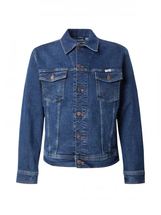 Obrázek produktu WRANGLER Přechodná bunda 'Classic' modrá džínovina