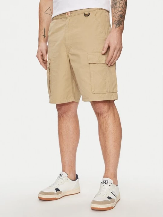 Obrázek produktu Wrangler Šortky z materiálu Casey Utility 112352191 Béžová Relaxed Fit