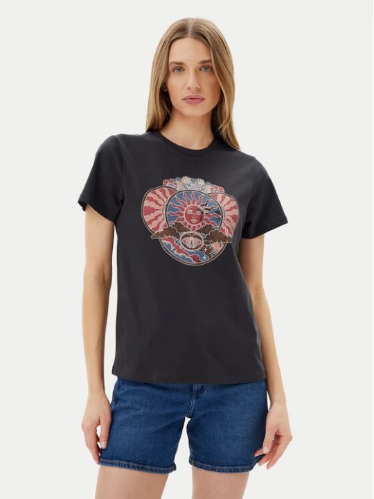 Obrázek produktu Wrangler T-Shirt Graphic 112362563 Černá Regular Fit