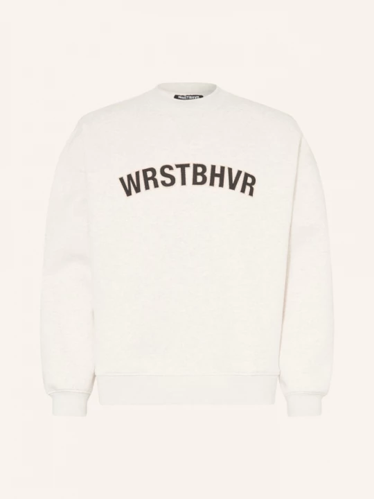 Obrázek produktu Wrstbhvr Mikina Luzon bílá / světle šedá / černá