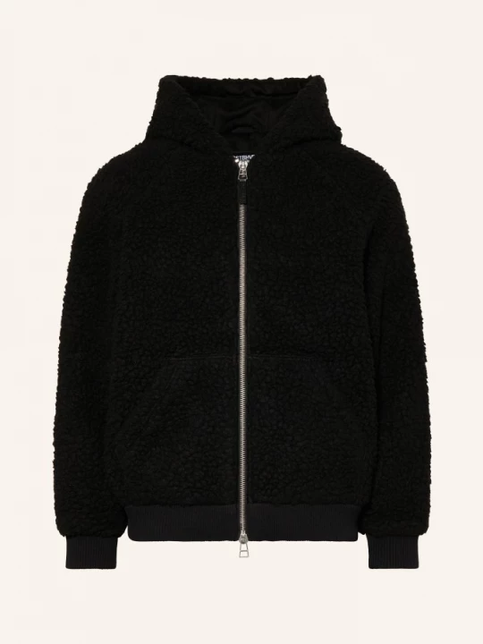 Obrázek produktu Wrstbhvr Oversized Bunda Hayal Z Plyšové Kožešiny černá