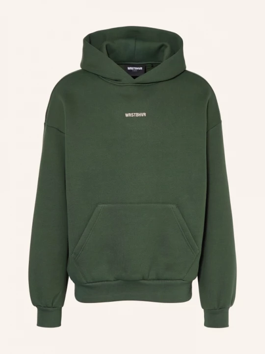 Obrázek produktu Wrstbhvr Oversized Mikina S Kapucí Garm zelená