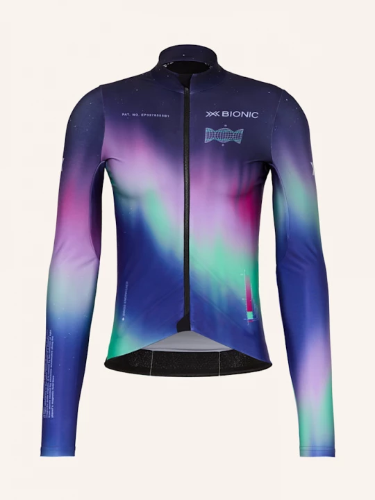 Obrázek produktu X-Bionic Cyklistický Termo Dres Corefusion Ride Ls fialová / světle fialová / neonově zelená