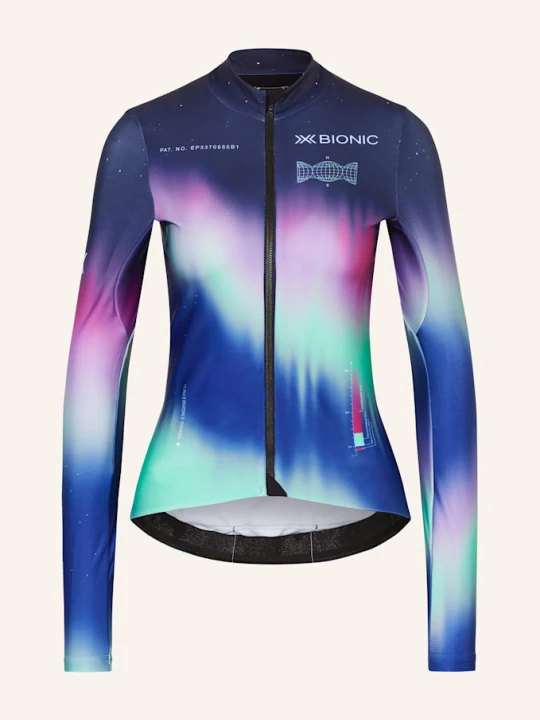 Obrázek produktu X-Bionic Cyklistický Termo Dres Corefusion Ride tmavě fialová / růžová / světle zelená