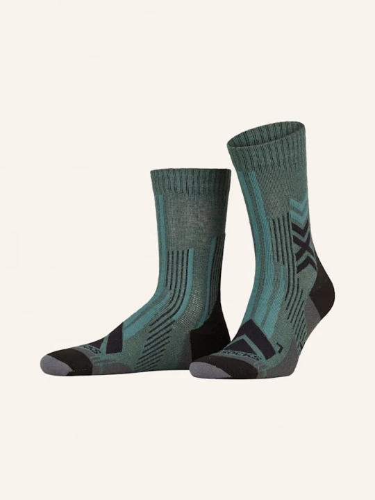 Obrázek produktu X-Socks Trekingové Ponožky Hike Perform Merino tmavě zelená / černá