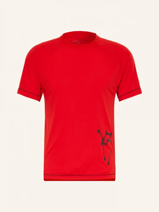 Obrázek produktu Y-3 Funkční Tričko Gfx Run červená / černá