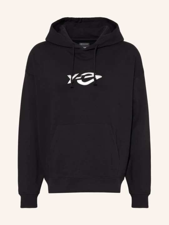 Obrázek produktu Y-3 Mikina S Kapucí Liquid Logo černá / stříbrná